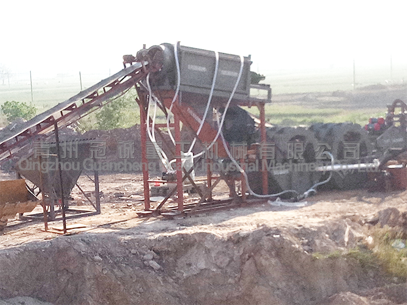 sand washing plant