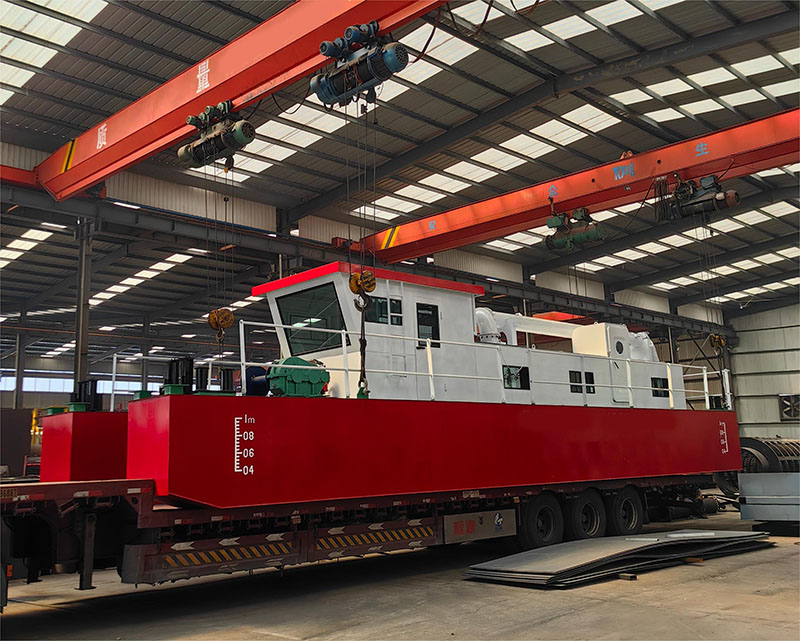 Drilling type sand dredger