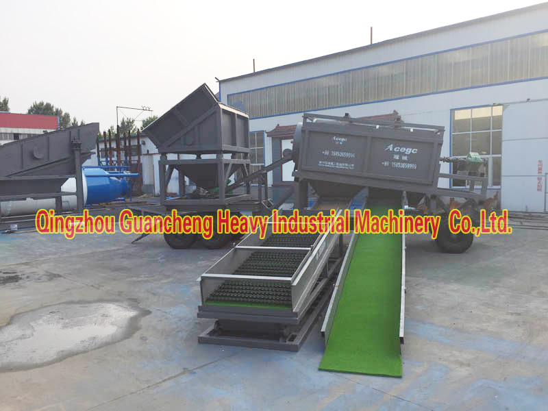 New Shaking Gold Sluice Box/Portable Underflow Gold Sluice Box