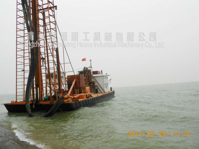 drilling jet suction dredger