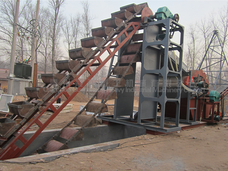 Marine sand washing and desalinating equipment